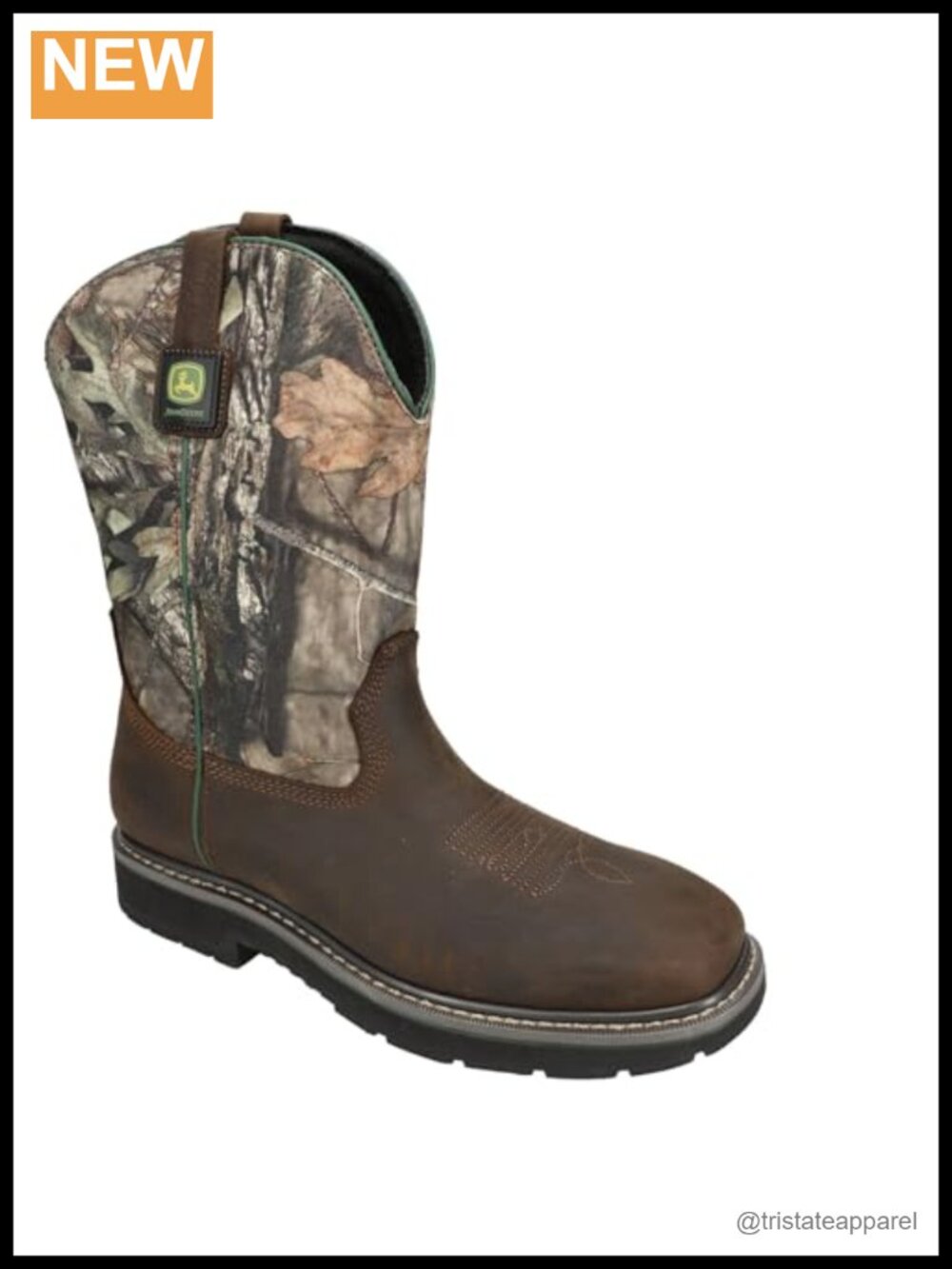 Men's Waterproof Leather Work Boot Electrical Hazard Goodyear Welt